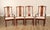 Asian Bernhardt Chinese Style Set of Four Yoke Back Dining Chairs For Sale - Image 3 of 18
