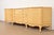 French Provincial Antique Italian Louis XV Cream Lacquered and Gold Gilt Monumental Sideboard Credenza, Circa 1940s For Sale - Image 3 of 15