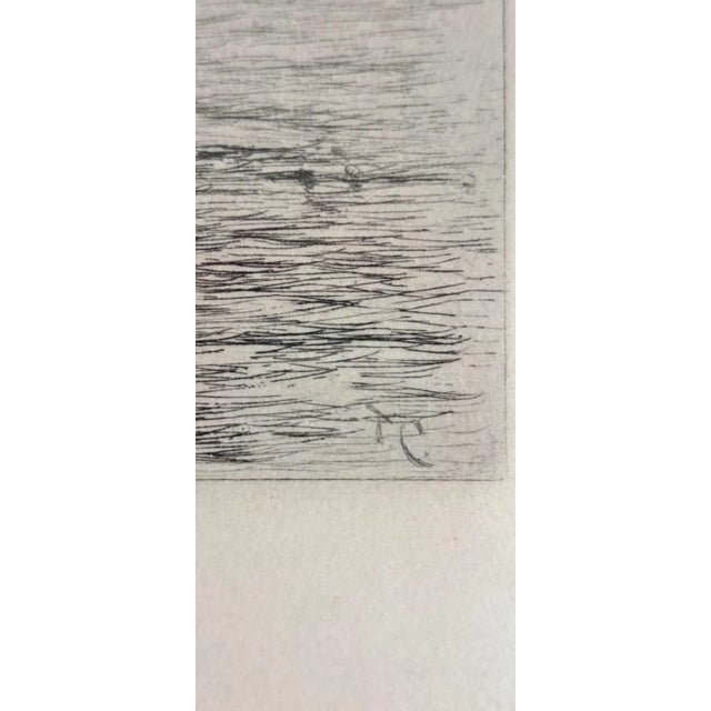 T. Campuzano Y Aguirre, with the Nets, 1894, Engraving, Framed For Sale - Image 6 of 10