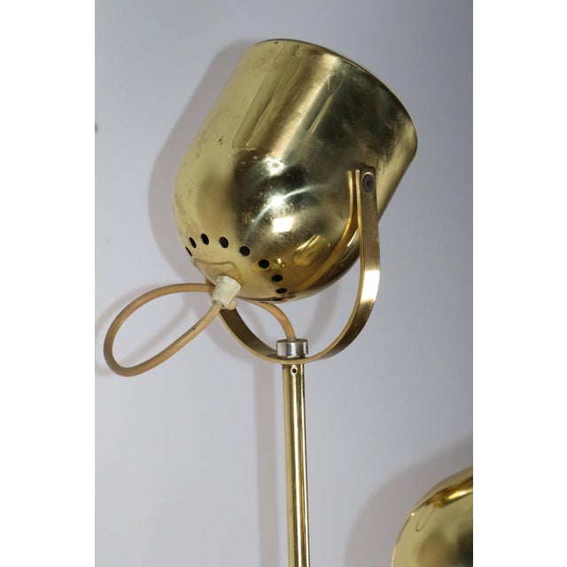 Vintage Floor Lamp in Gilt Metal by Goffredo Reggiani, 1970s For Sale - Image 12 of 18