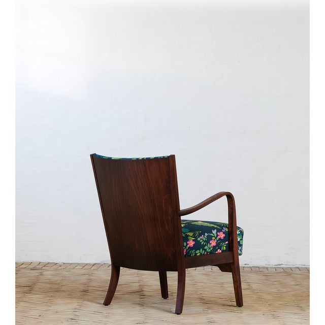 Vintage Chair by Gocken Jobs for Fritz Hansen, 1940s For Sale - Image 3 of 4