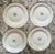 Vintage Mid-Century Modern Queens England Royal Wessex Kujaku Bird Blue Salad Plates - Set of 4 For Sale - Image 4 of 4
