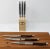Black French Modern Jean Dubost Laguiole Handmade Stainless Steel and Ebony Black Resin Steak Knives - Set of 6 For Sale - Image 8 of 13