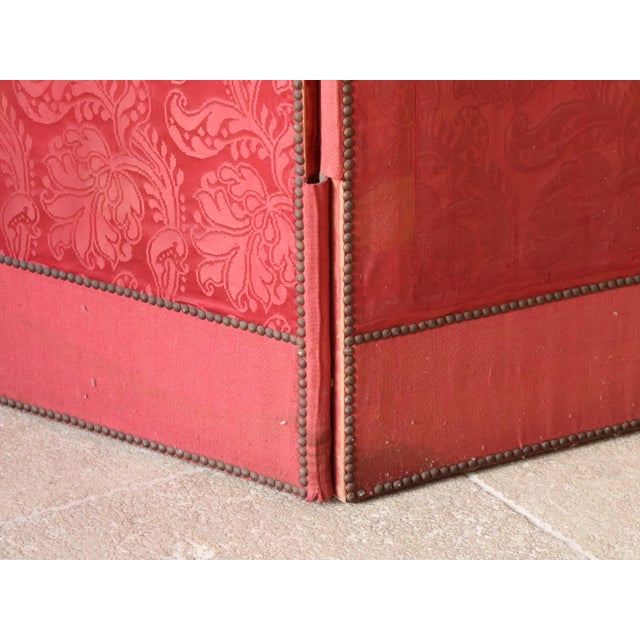Antique Three-Panel Folding Screen with Gobelin Tapestry, 1890s For Sale - Image 14 of 16