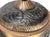 1980s Embossed Brass Globe Form Table Lamps Set John Richard - a Pair For Sale - Image 4 of 7