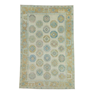 Turkish Oushak Rug 10'1" x 15'6" #18520 For Sale
