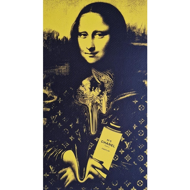 Pop Art Death Nyc - Mona Lisa - Limited Edition With Certificate For Sale - Image 3 of 11