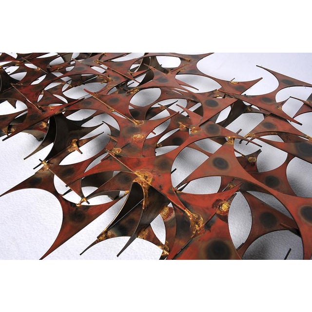 "Marc Creates" Brutalist Wall Sculpture Chairish