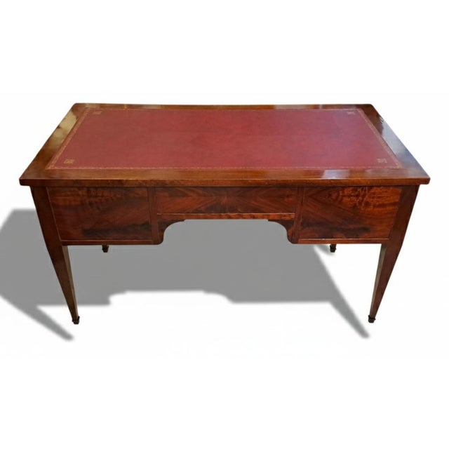 Mahogany Desk, France, 19th Century For Sale - Image 4 of 9