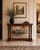 1930s Neoclassical Console Table with Mirror and Drawer, 1930s For Sale - Image 5 of 5