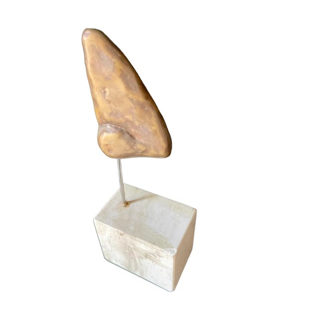 Italian Vintage Italian Surrealist Bronze Sculpture of Dantes Nose For Sale - Image 3 of 8