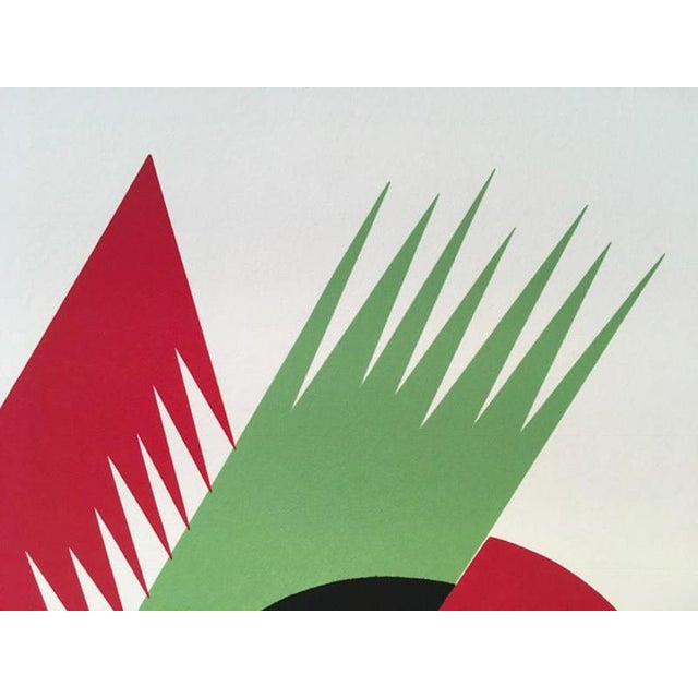 This stunning fortunato depero multi-colored print on paper is a multiple of 250 specimens printed by the authorization of...