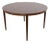 Mid-Century Round Rosewood Coffee Table by Severin Hansen for Haslev Møbelsnedkeri, 1960s For Sale