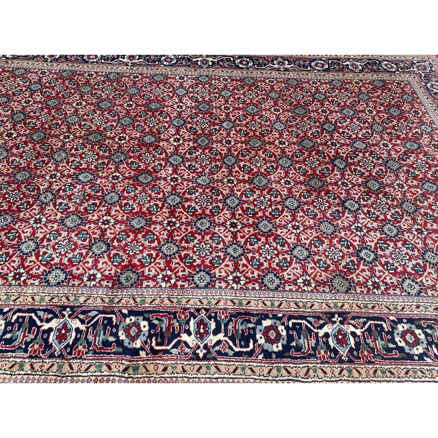 Vintage Indian Rug, 1980s For Sale - Image 10 of 15