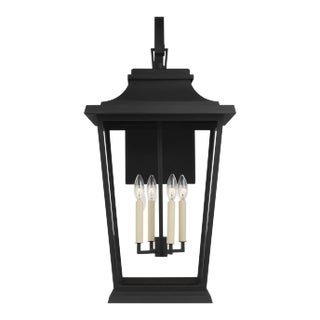 Sean Lavin by Visual Comfort Studio Warren Extra Large Lantern, Textured Black For Sale