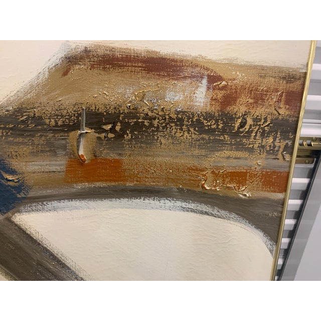 Mid 20th Century Mid 20th Century Lee Reynolds Abstract Painting For Sale - Image 5 of 6