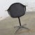 Yellow Eames Pac Yellow Padded Swivel Armchair W/Gray Fiberglass Shell & Aluminum Base For Sale - Image 8 of 12
