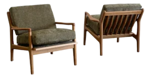 Made to Order Sculptural Loungers -Pair - Alder