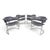 Vintage Dining Chairs by Vittorio Introini for Mario Sabot, 1970, Set of 4 For Sale - Image 11 of 18