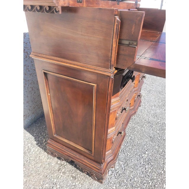 1950s Baroque Style Chest of Drawers, 1950s For Sale - Image 5 of 13