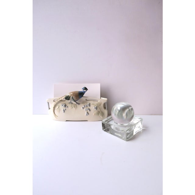 Glass Glass Sphere For Sale - Image 7 of 10