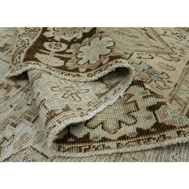 Textile Turkish Vintage Rug 8'6" x 10'10" #17081 For Sale - Image 7 of 8