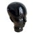 Vintage German Modernist Black Glass Mannequin Head, C. 1960s–1970s For Sale