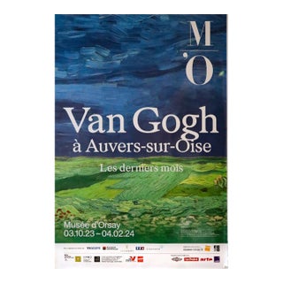 2023 French Exhibition Poster , Van Gogh Musée d'Orsay - Bus Shelter Ad For Sale