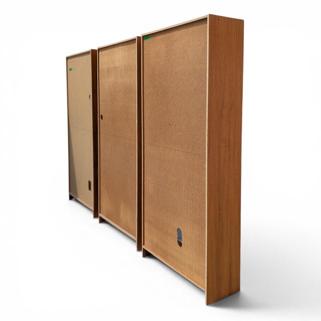 Set of Three Mid-Century Teak Bookcases For Sale - Image 4 of 18