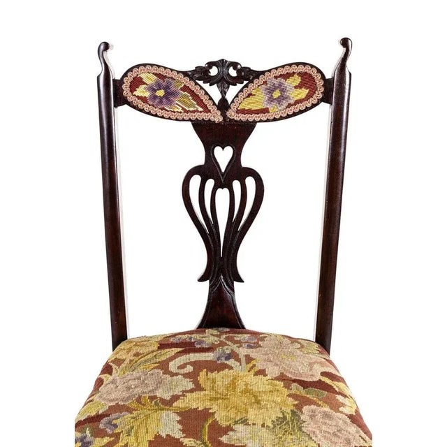 Wood Scottish Mahogany Dining Chairs, Set of 4 For Sale - Image 7 of 15