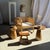 Side Table in Natural Suar Wood, 1980s For Sale - Image 6 of 18