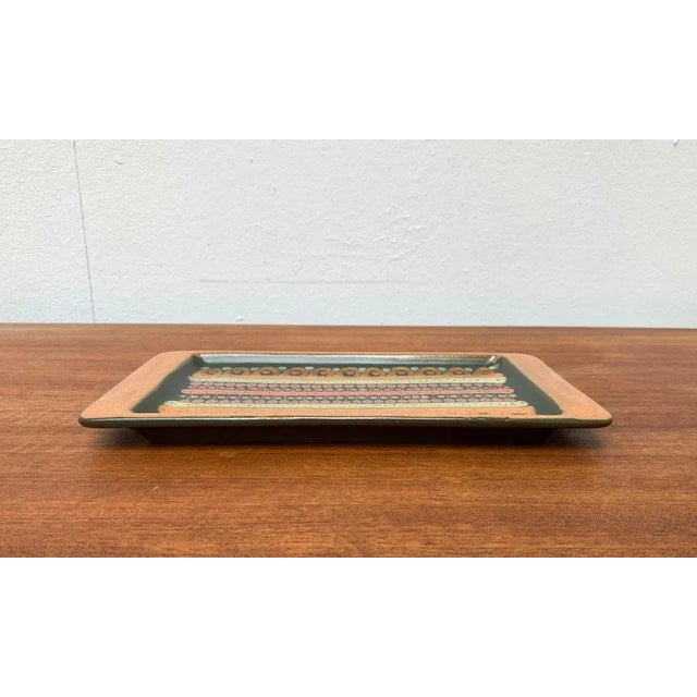 Vintage German Ceramic Plate from Keramik Manufaktur Kupfermühle, 1970s For Sale - Image 15 of 16