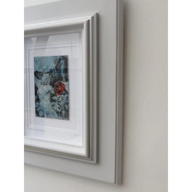 Vintage Framed Assemblage Original Art by C. Damien Fox, a Pair. For Sale - Image 9 of 10