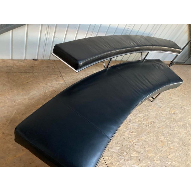 Eileen Gray Monte Carlo Leather Sofa by Eileen Gray for Classicon, 1990s For Sale - Image 4 of 18