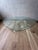 Plastic Vintage Lucite Ribbon Wave Base Glass Top Coffee Table Mid-Century Modern, 1970s For Sale - Image 7 of 8