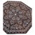 A highly decorative handmade Indian octagonal side table, finely crafted from richly toned Indian rosewood and extensively...