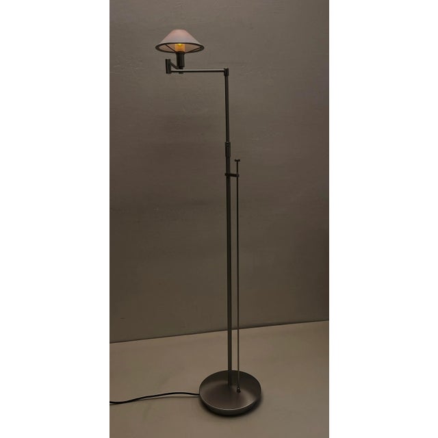 Adjustable Floor Lamp with Swing Arm from Holtkotter, 1970s For Sale - Image 6 of 17