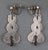 Vintage Taxco Mexican Silver Drop Earrings For Sale - Image 4 of 5