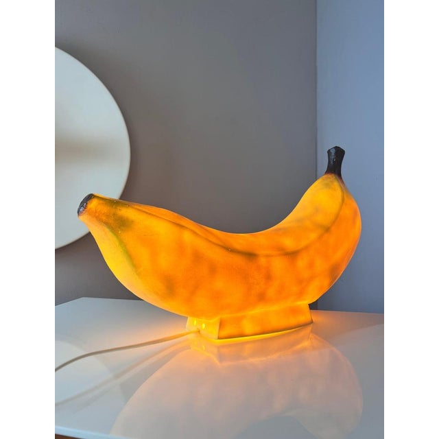 Pop Art Banana Table Lamp from Heico West Germany, 1970s For Sale - Image 11 of 11