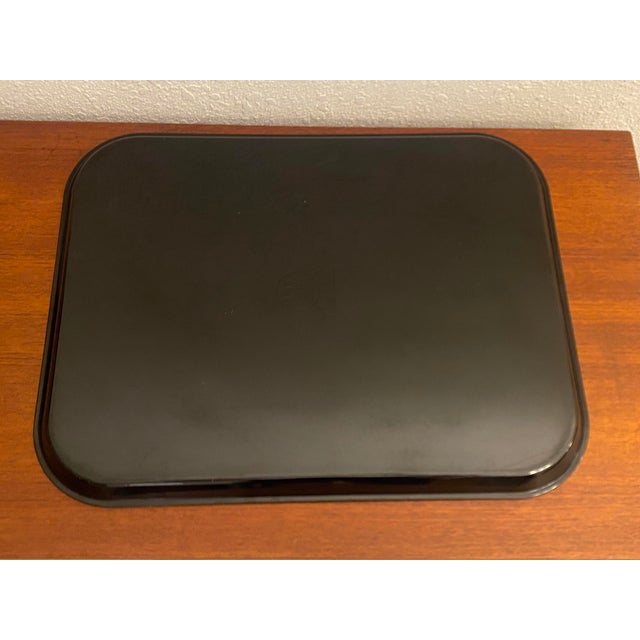 Plastic Vintage 1932 Art Deco George Switzer Micarta Westinghouse Dynamic Airplane Tray For Sale - Image 7 of 11