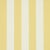 SAMPLE - Schumacher Emma Stripe Wallpaper In Yellow For Sale