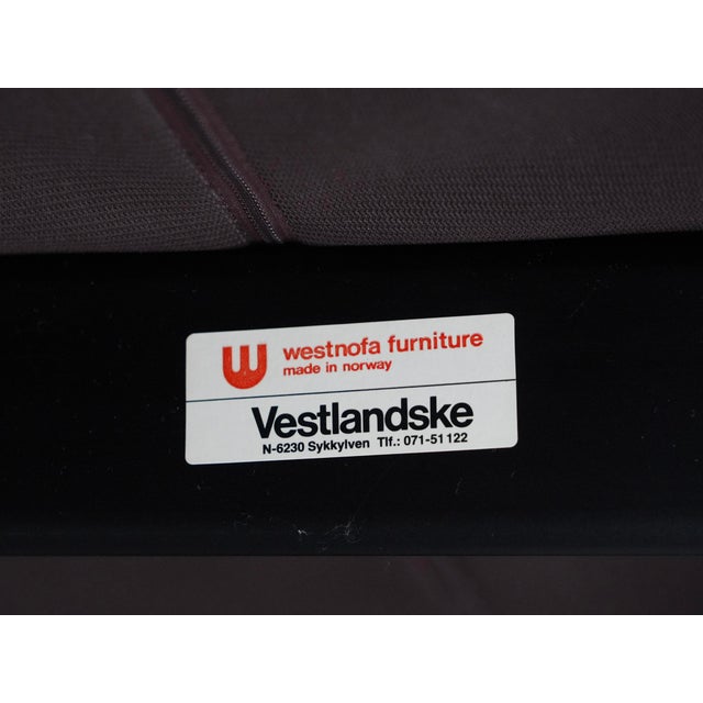 Sinus Lounge Chair by Ingmar Relling for Westnofa, Norway, 1970s For Sale - Image 9 of 10