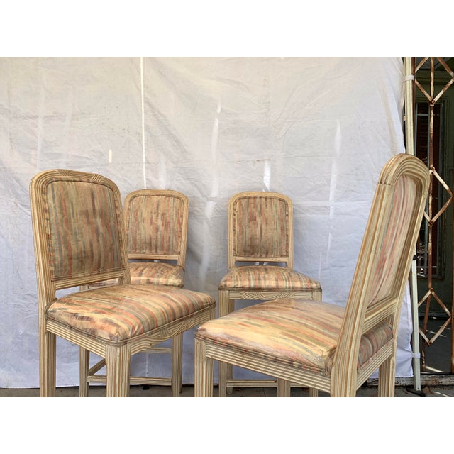 1960s Vintage White Washed Country Style Bar Stools- Set ... (640 x 640 Pixel)