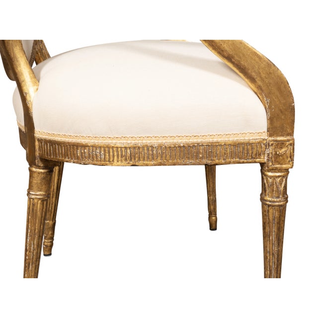 Wood George III Giltwood Armchairs For Sale - Image 7 of 11
