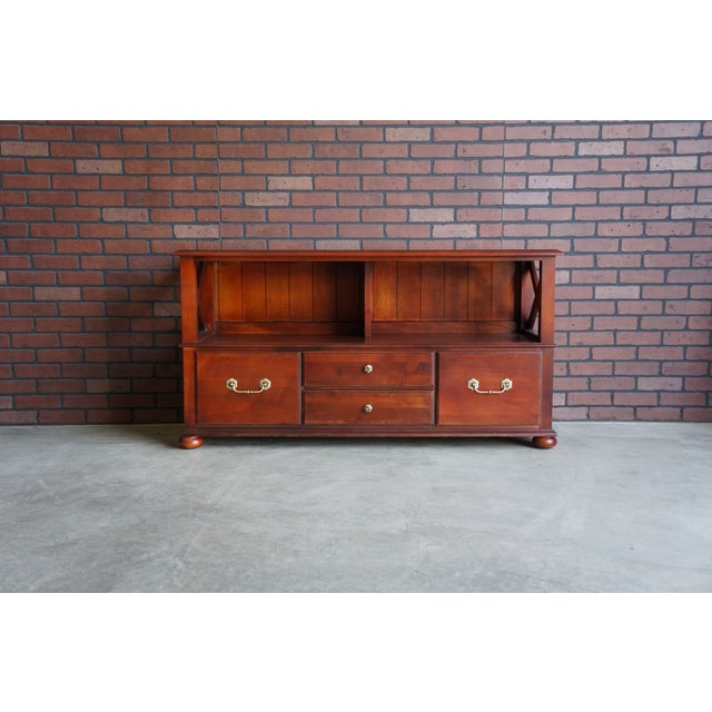 Ethan Allen British Classics Filing Credenza Chairish