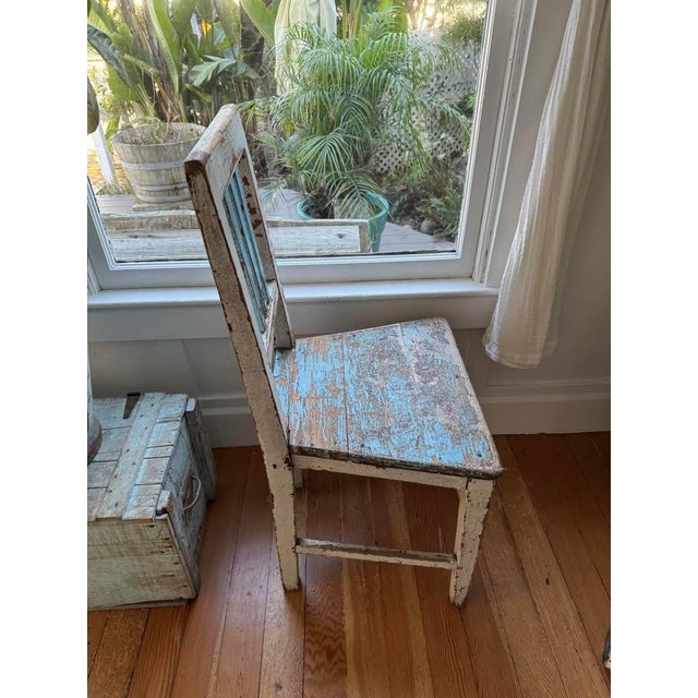 Rustic European Antique Transylvanian Chair For Sale - Image 3 of 5
