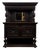 Antique Victorian English Carved Oak Mirror-Back Sideboard For Sale