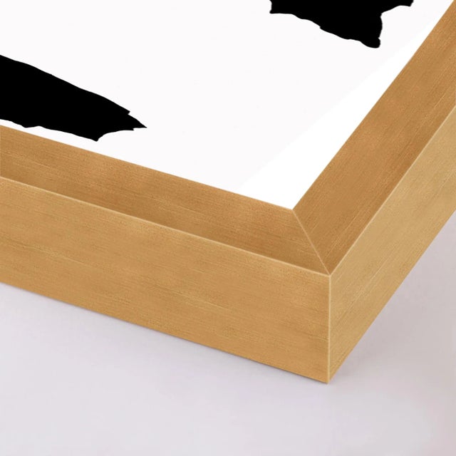 DESCRIPTION: Sunflower by Kate Roebuck in Gold Framed Paper, Large Art Print SPECIFICATIONS: Type: Framed Paper. Framed...