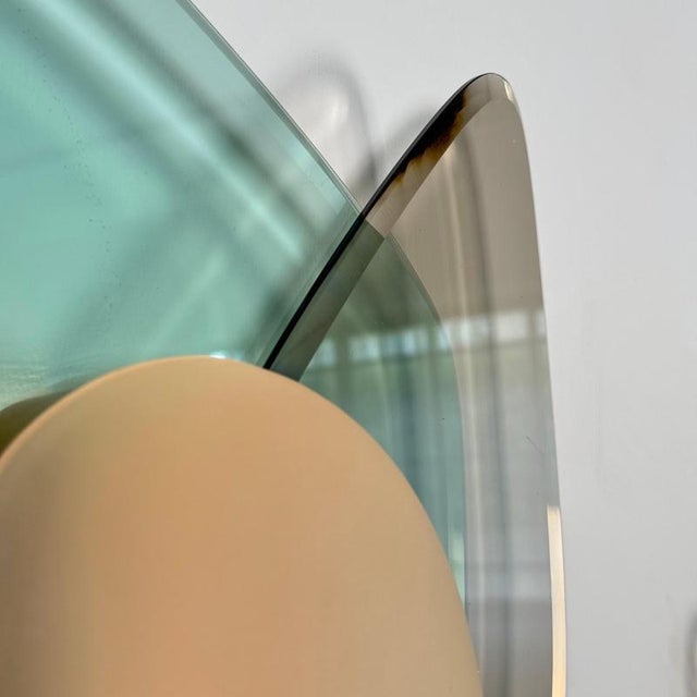 Large Sconces attributed to Max Ingrand for Fontana Artes, Italy, 1955, Set of 2 For Sale - Image 10 of 18