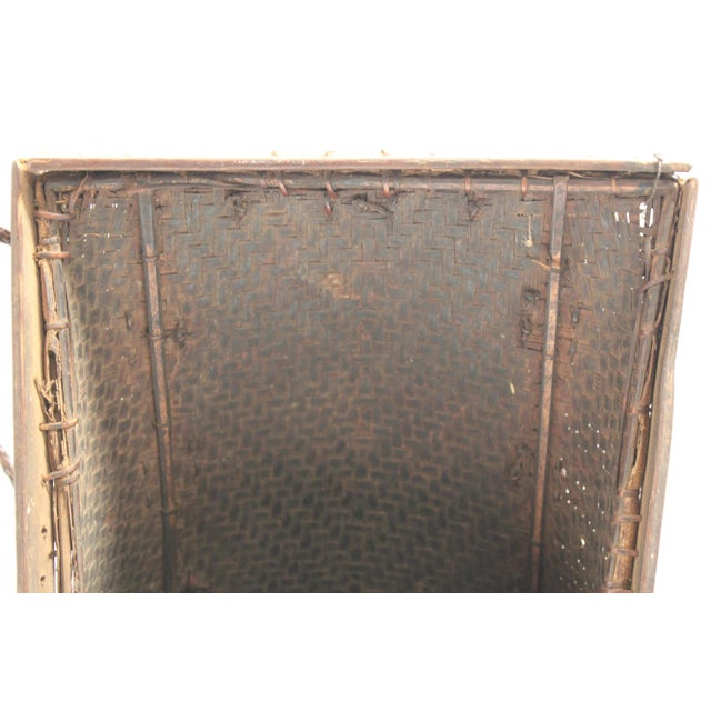 Woven Basket -Wall Art Basket C For Sale - Image 6 of 14